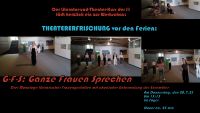 Plakat Theater GFS Werkschau